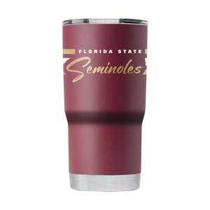 Florida State 20oz Garnet Script Tumbler