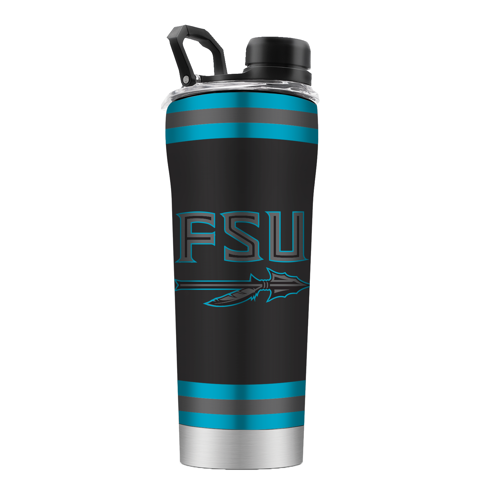 Florida State Turquoise Collection Stainless Steel Shaker