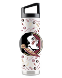 Florida State 22oz White Bottle - All Over