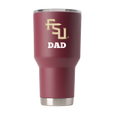 Florida State 30oz Garnet "Dad" Tumbler