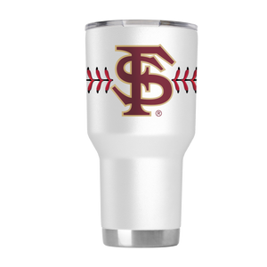 Florida State 30oz Baseball Tumbler