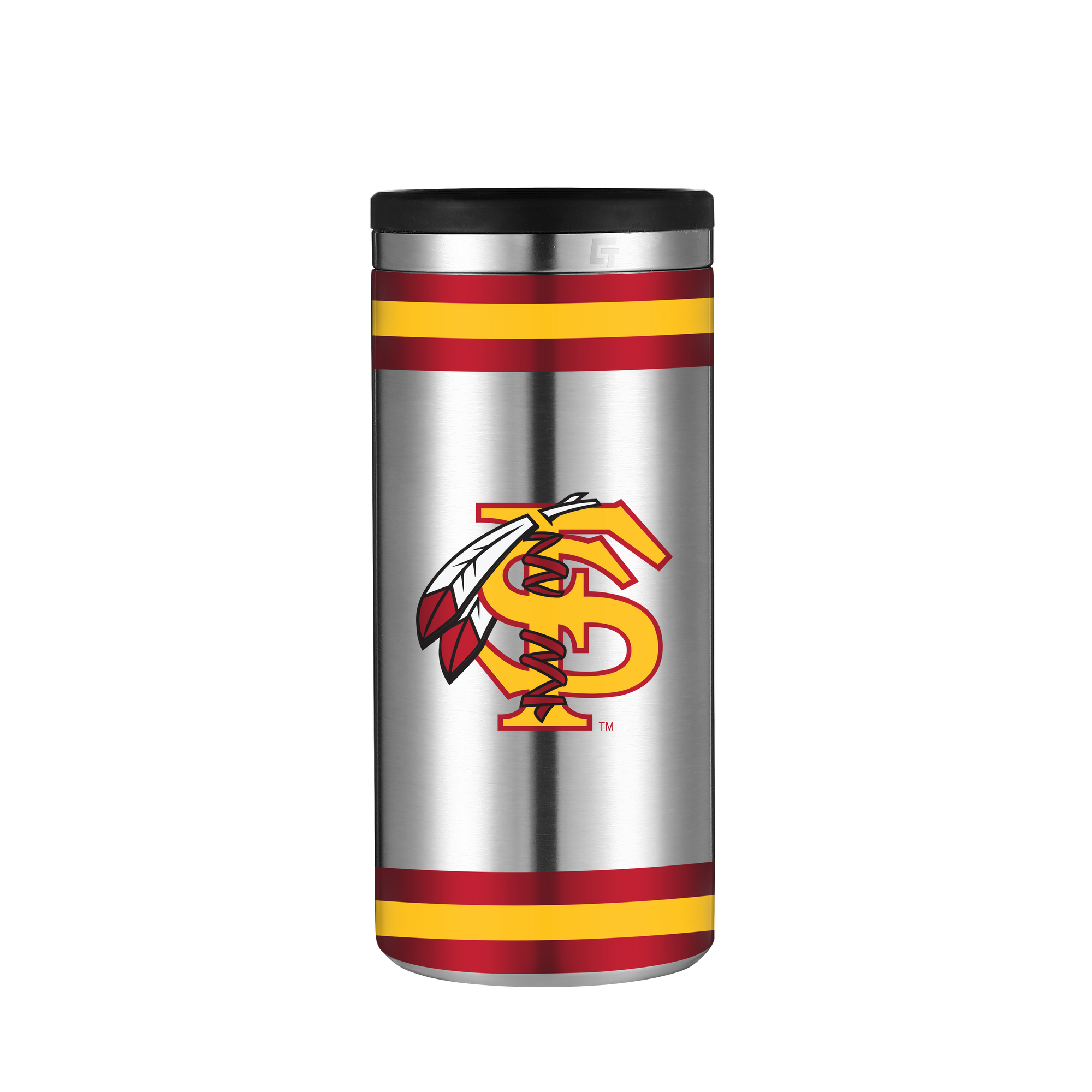 Florida State Vault Collection Stainless Steel Skinny Can Koozie