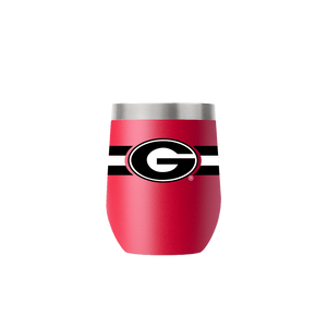 Georgia 12oz Stemless Red Tumbler - 360