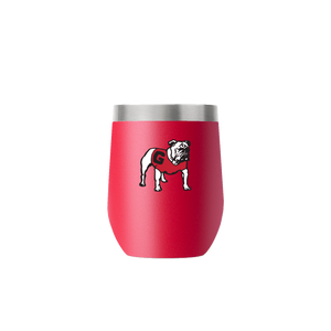 Georgia 12oz Stemless Red Tumbler 4th