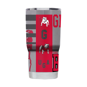 Georgia 20oz College Vault Stainless Steel Tumbler