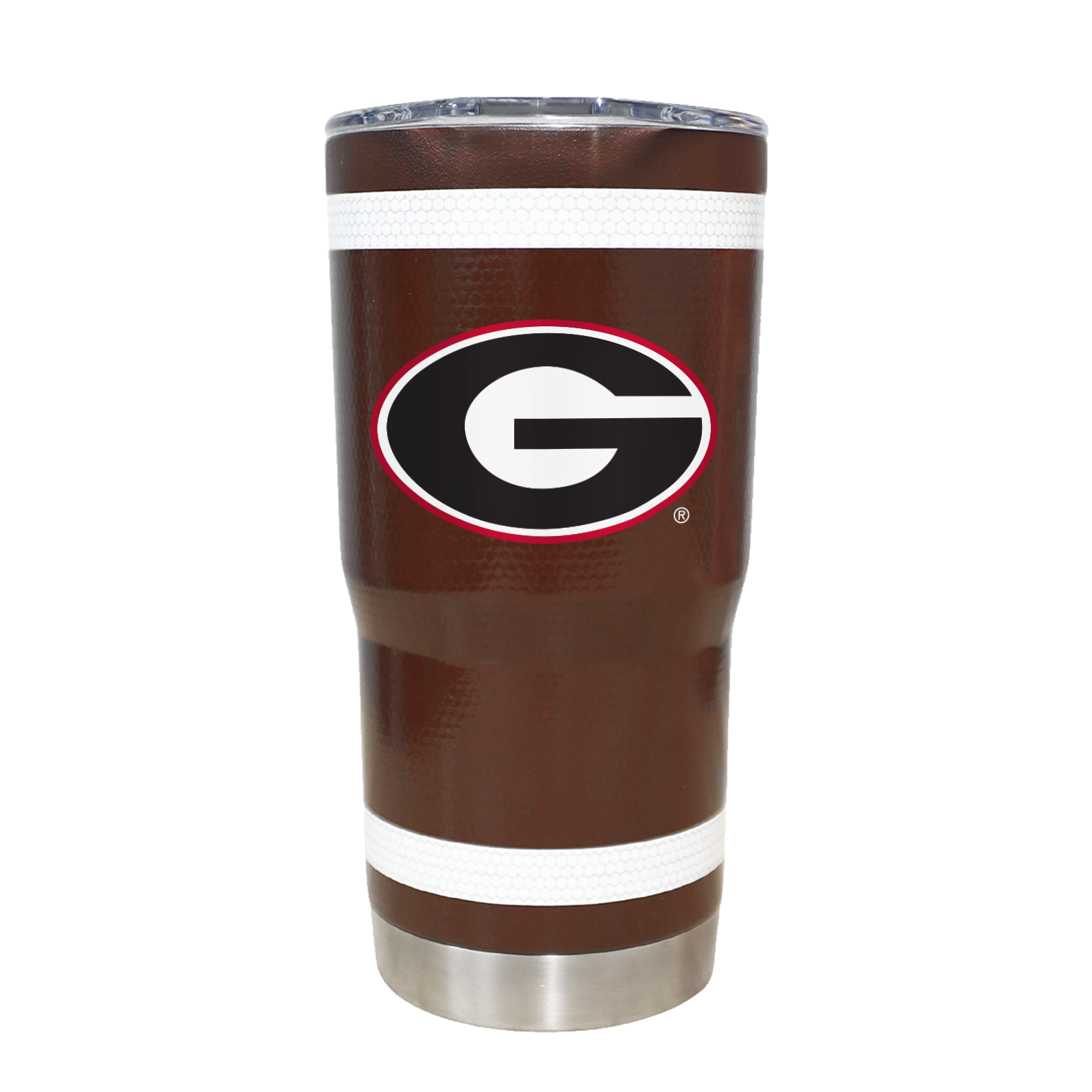 Georgia 20oz Football Textured Tumbler