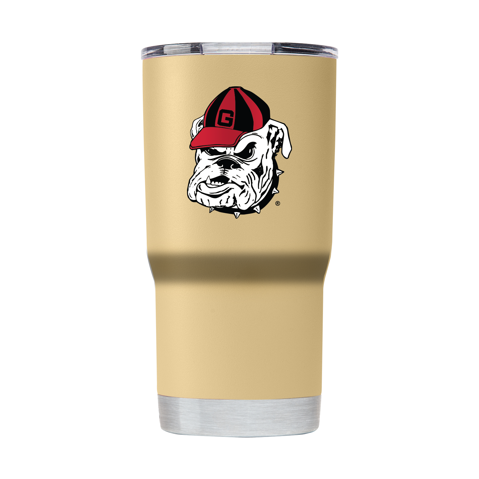 Georgia 20oz College Vault Gold Tumbler