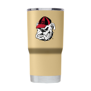 Georgia 20oz College Vault Gold Tumbler