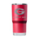 Georgia 20oz Laser Etched Tumbler Personalized "Class Of"