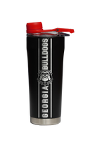 Georgia Laser Etched Black Stainless Steel Shaker Bottle