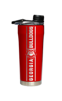 Georgia Laser Etched Red Stainless Steel Shaker Bottle