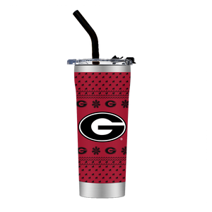 Georgia Straw Tumbler - Christmas Collection