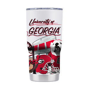 Georgia 20oz Campus Icons Tumbler