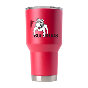 Georgia 30oz College Vault "Bulldogs" Tumbler