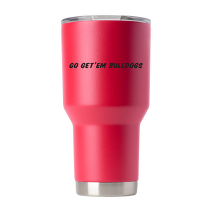 Georgia 30oz College Vault "Go Get 'Em Bulldogs" Tumbler