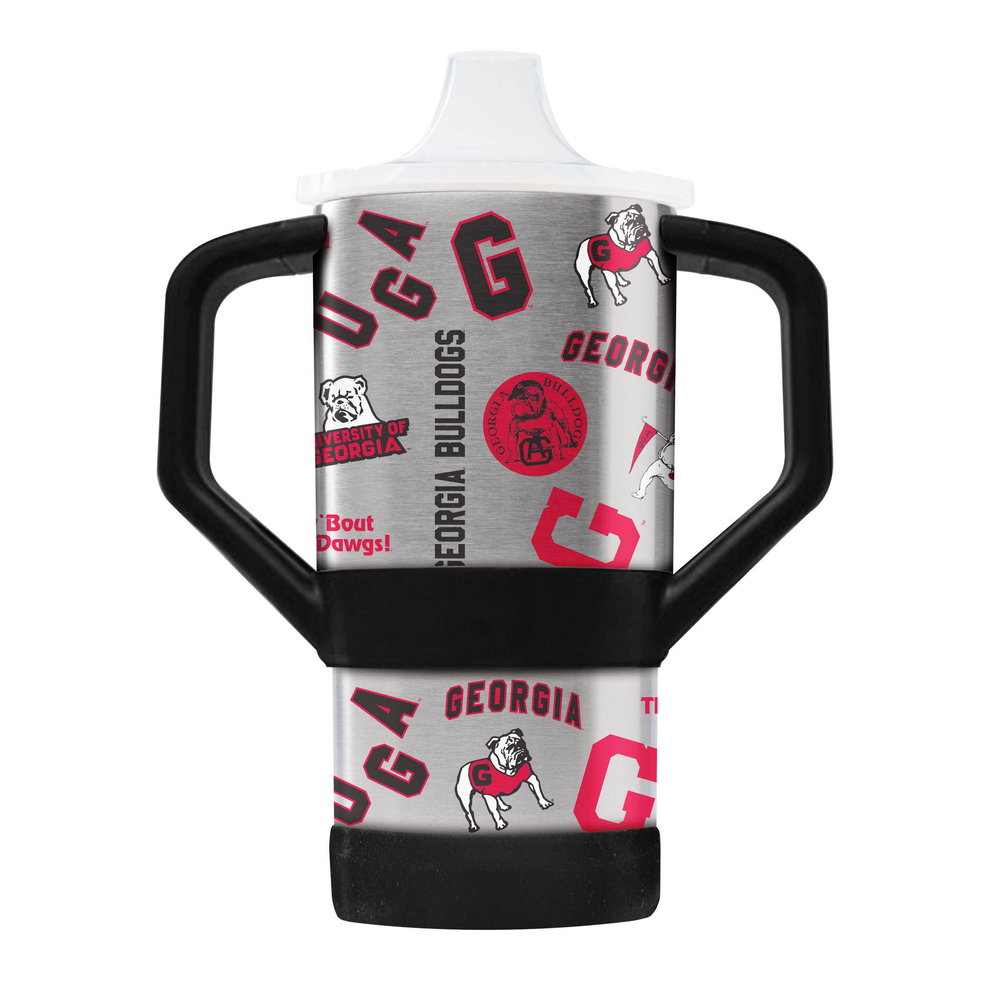 Georgia 8oz College Vault Sippy Cup Tumbler