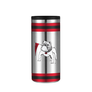 Georgia Vault Collection Stainless Steel Skinny Can Koozie