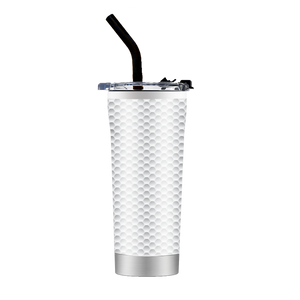 Classic Golf Ball Straw Tumbler