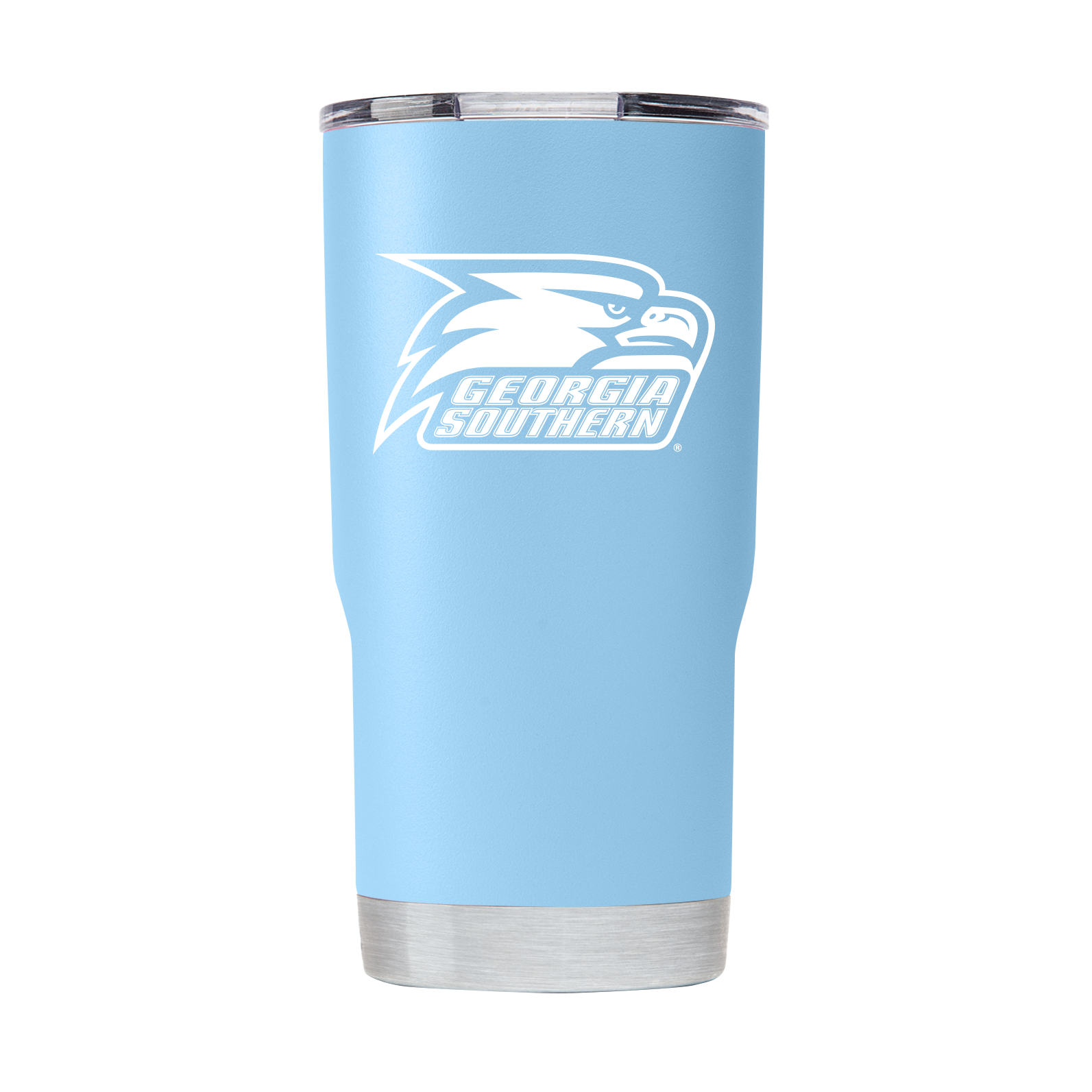 Georgia Southern 20oz Light Blue Tumbler