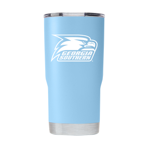 Georgia Southern 20oz Light Blue Tumbler