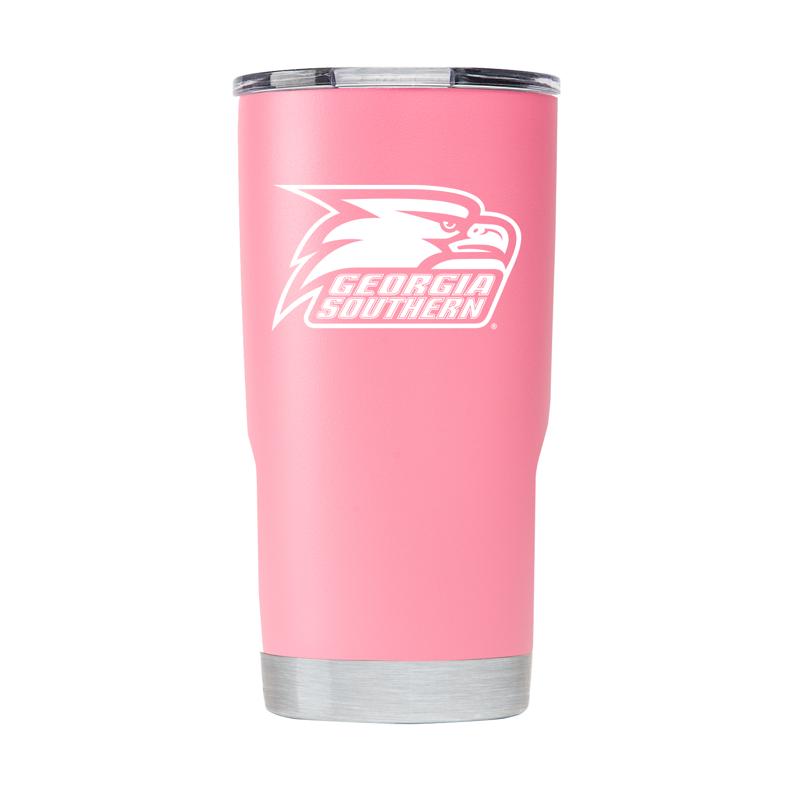 Georgia Southern 20oz Pink Tumbler