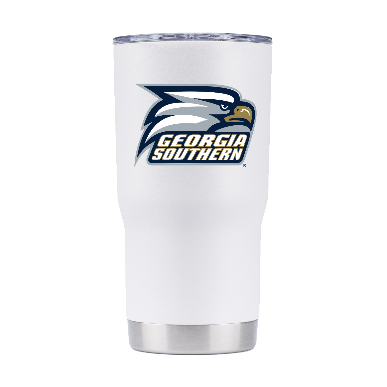 Georgia Southern 20oz White Tumbler