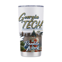 Georgia Tech 20oz Tumbler Campus Icons