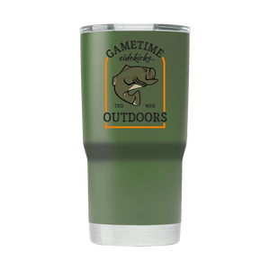 Gametime Outdoors 20oz Bass Tumbler