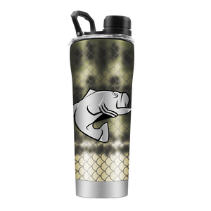 Gametime Outdoors 20oz Bass Stainless Steel Shaker