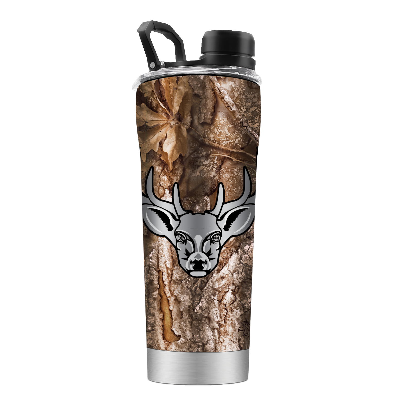 Gametime Outdoors 20oz Deer Stainless Steel Shaker