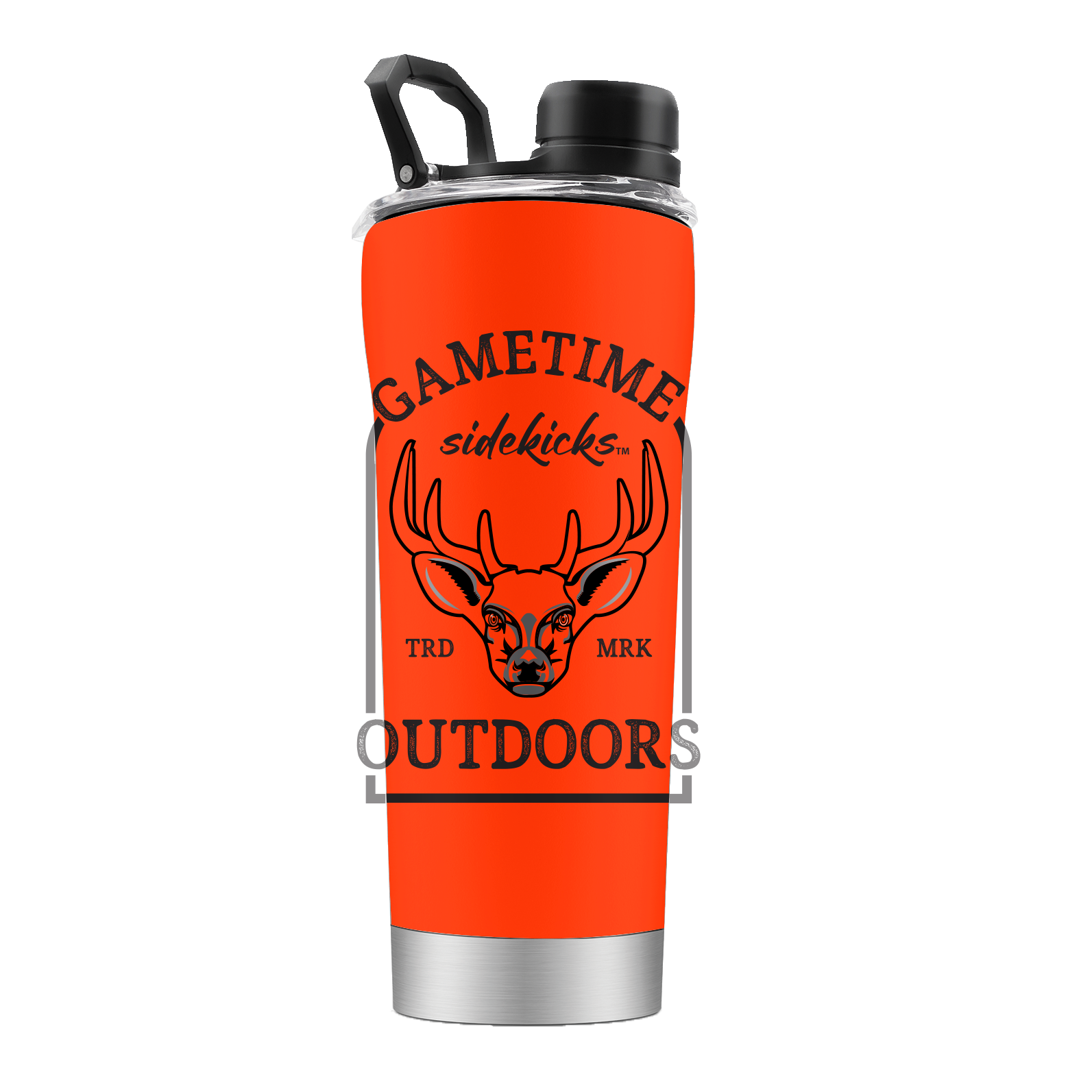 Gametime Outdoors 20oz Orange Stainless Steel Shaker - Deer