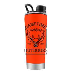 Gametime Outdoors 20oz Orange Stainless Steel Shaker - Deer