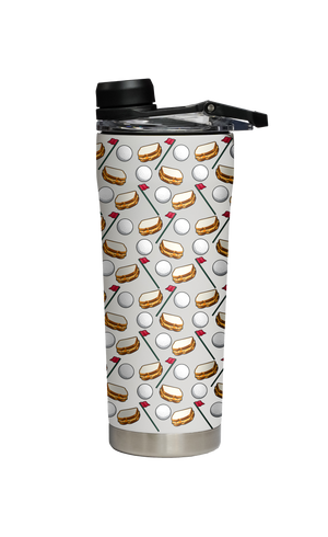 Augusta Collection Pimento Cheese Pattern Shaker