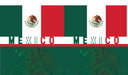Mexico Soccer Fan 20oz Tumbler by gametimesidekicks featuring Mexico national team logo and vibrant design on white background.