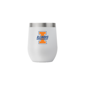 Illinois College Vault 12oz Stemless Tumbler