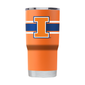 Illinois College Vault 20oz Orange Tumbler