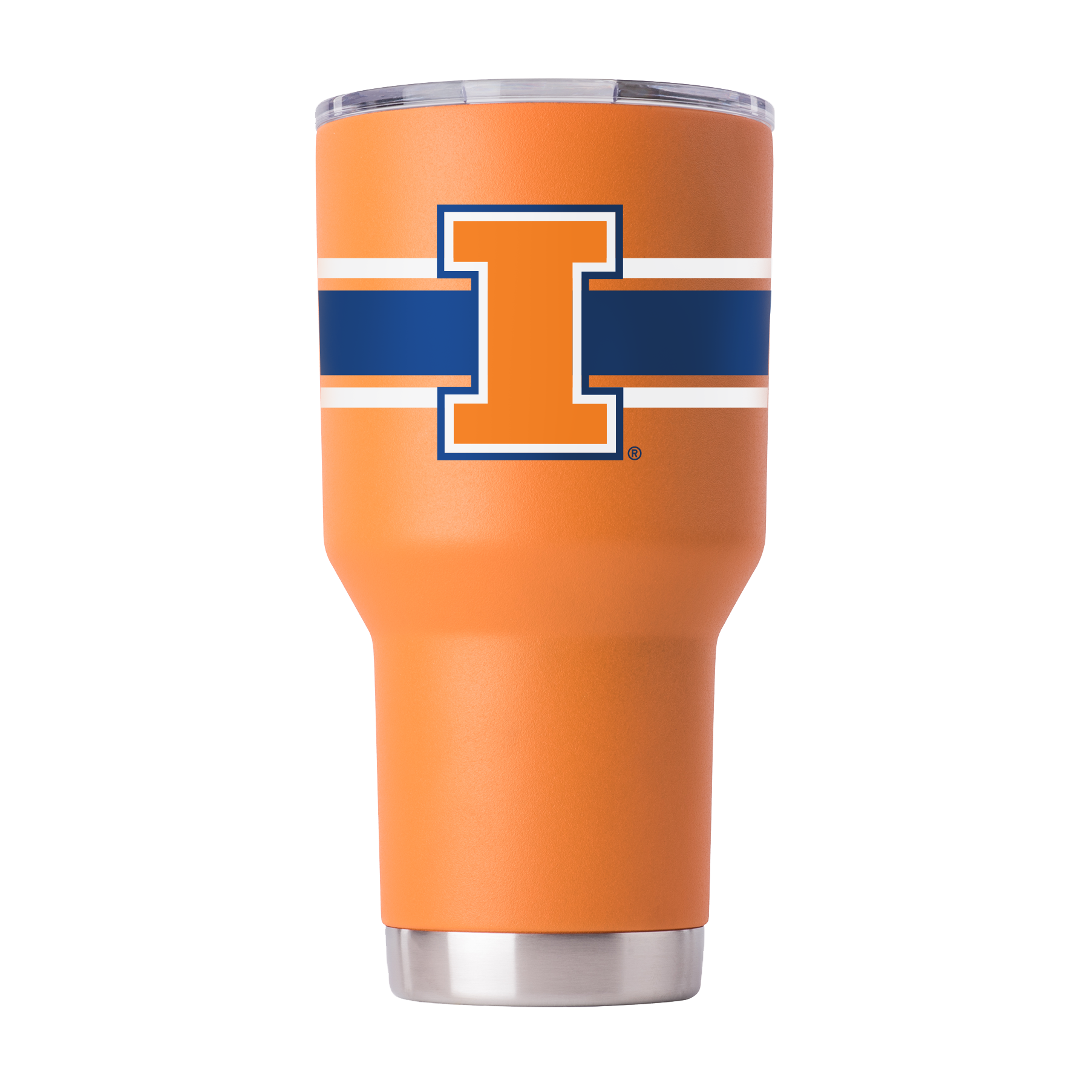 Illinois College Vault 30oz Orange Tumbler