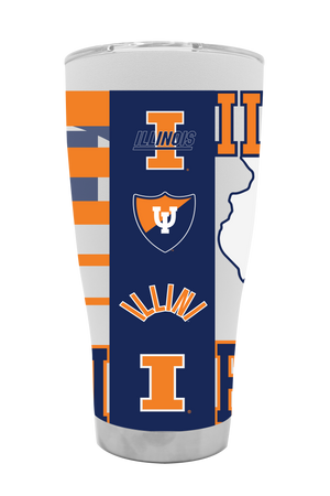 Illinois College Vault 30oz Tumbler