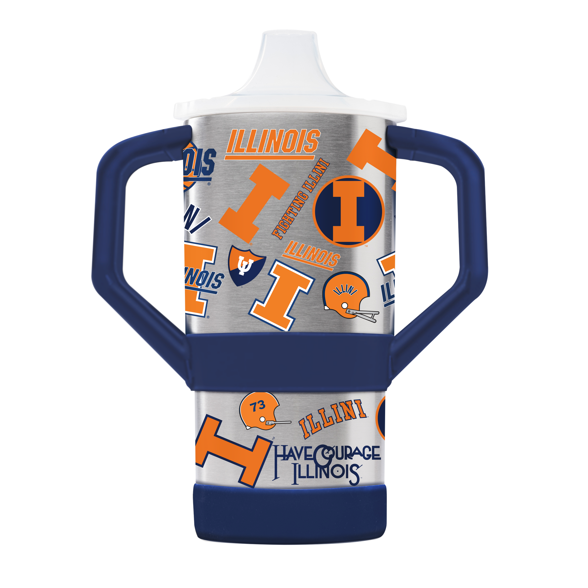 Illinois College Vault 8oz Sippy Cup Tumbler