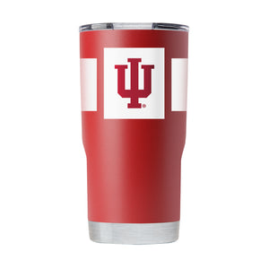 Indiana 20oz Crimson Stripe Tumbler