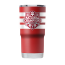 Indiana 20oz Red Tumbler CFP National Champions