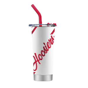 Indiana White Straw Tumbler