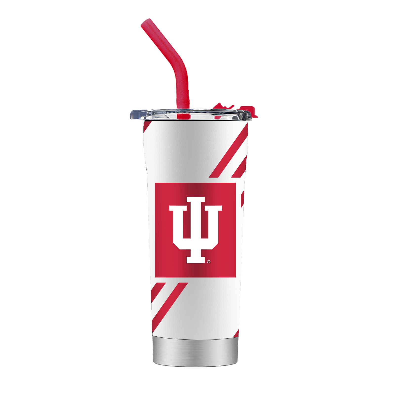 Indiana White Straw Tumbler