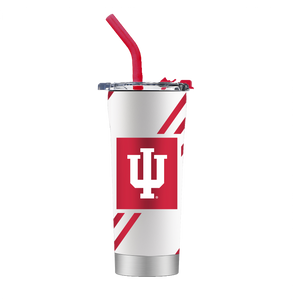 Indiana White Straw Tumbler