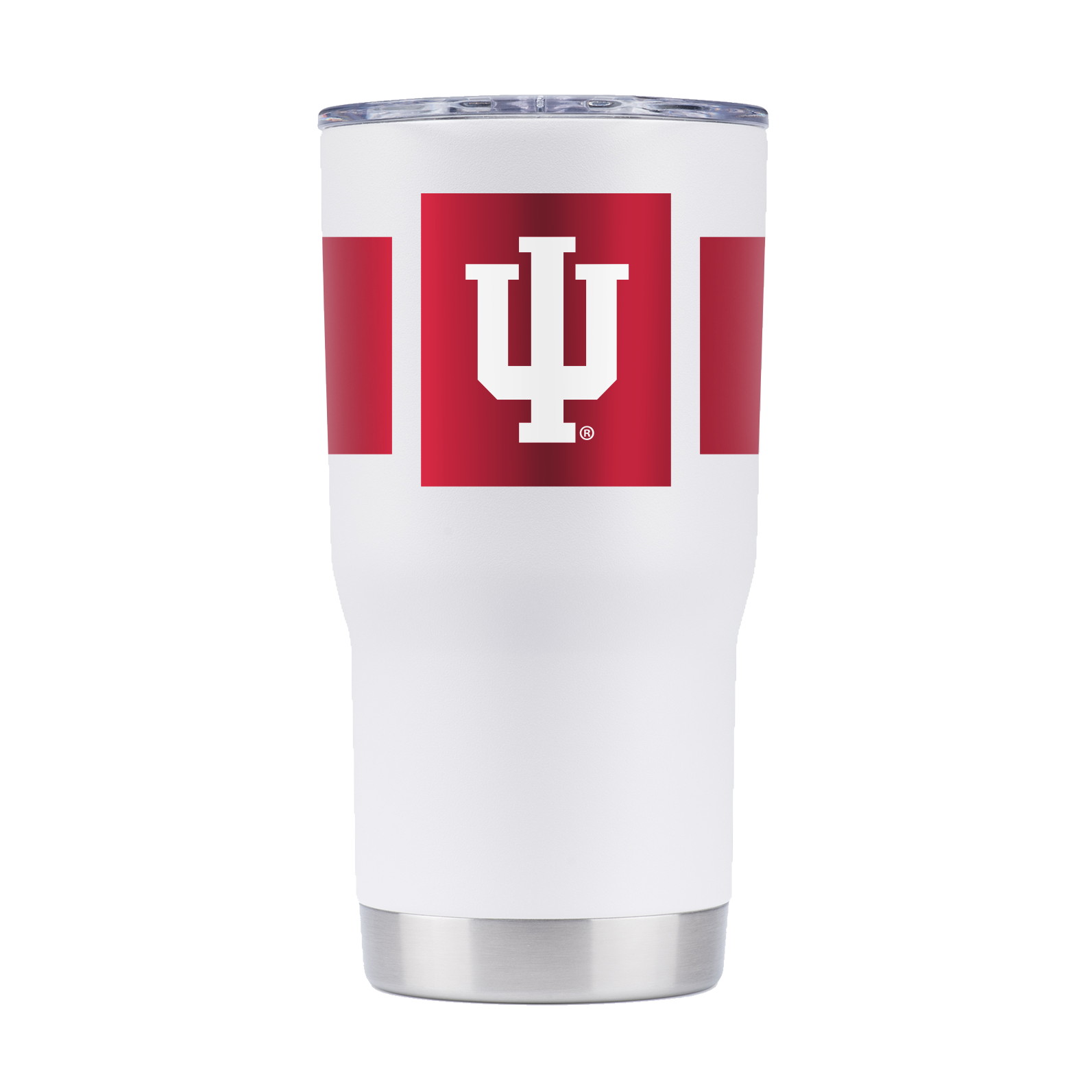 Indiana 20oz White Stripe Tumbler