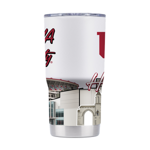 Indiana 20oz Campus Icons Tumbler