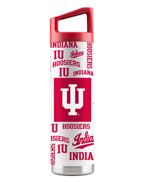 Indiana 22oz White All Over Bottle