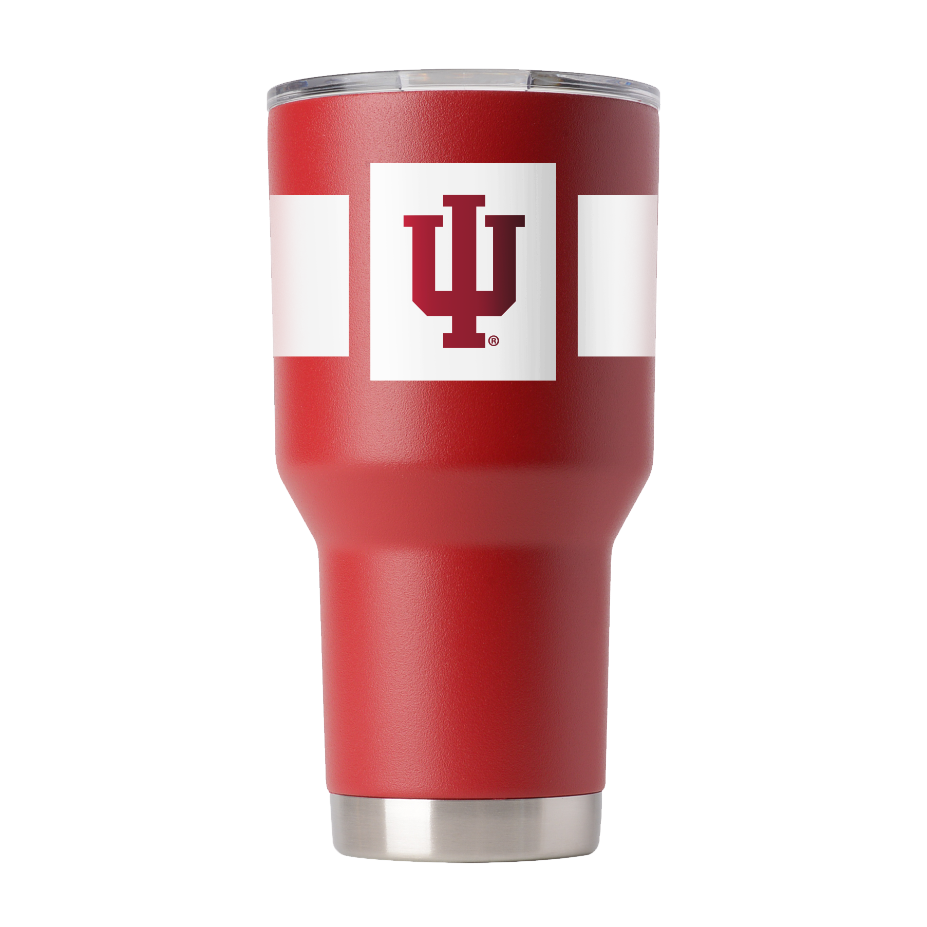 Indiana 30oz Crimson Stripe Tumbler