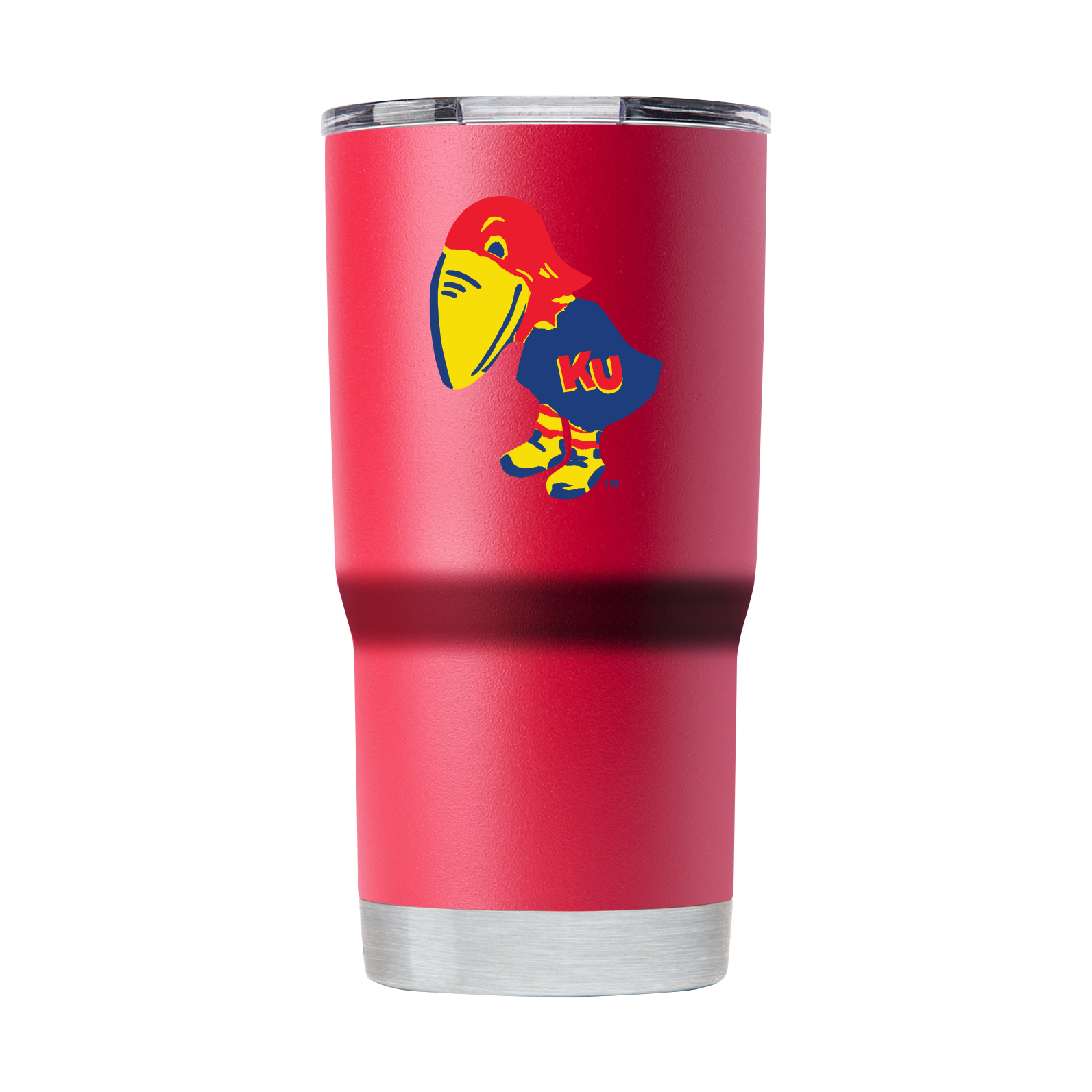 Kansas College Vault 20oz Red Tumbler