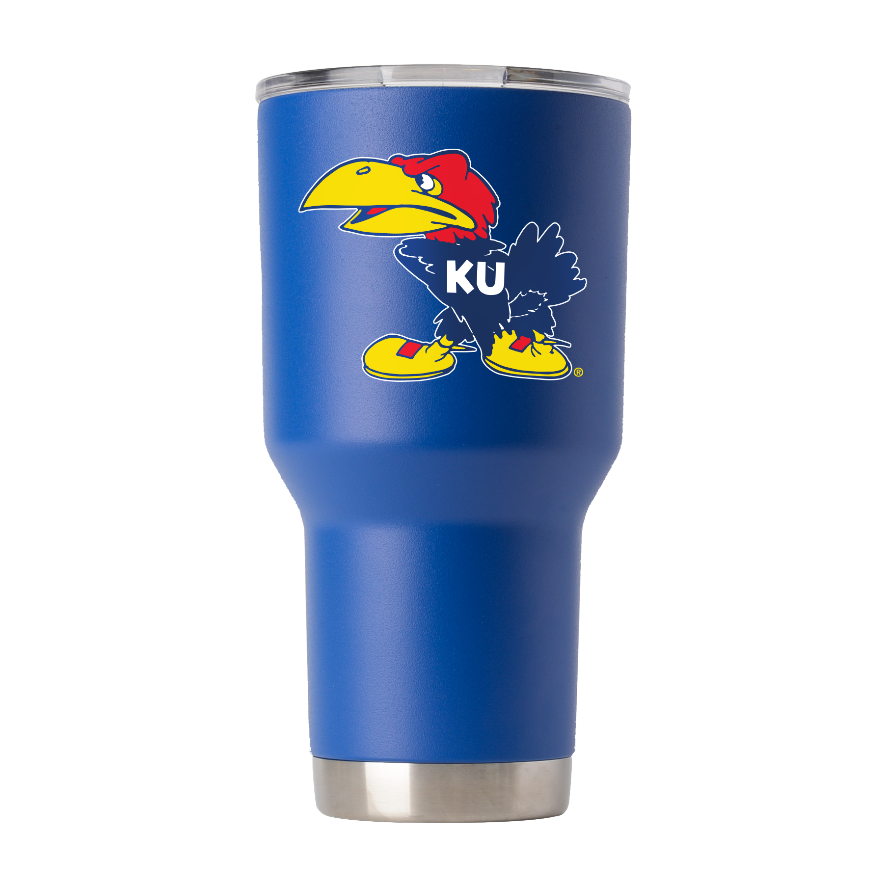 Kansas College Vault 30oz Blue Tumbler